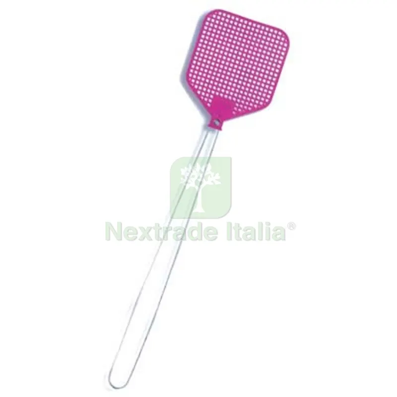 25PZ Paletta Abbattimosche Plastica/Manico Ferro CM 10x43 — Casalinghi e organizzazione — rif. FERX.VIR1791531 25PZ Paletta Abbattimosche Plastica/Manico Ferro CM 10x43 — Casalinghi e organizzazione — rif. FERX.VIR1791531