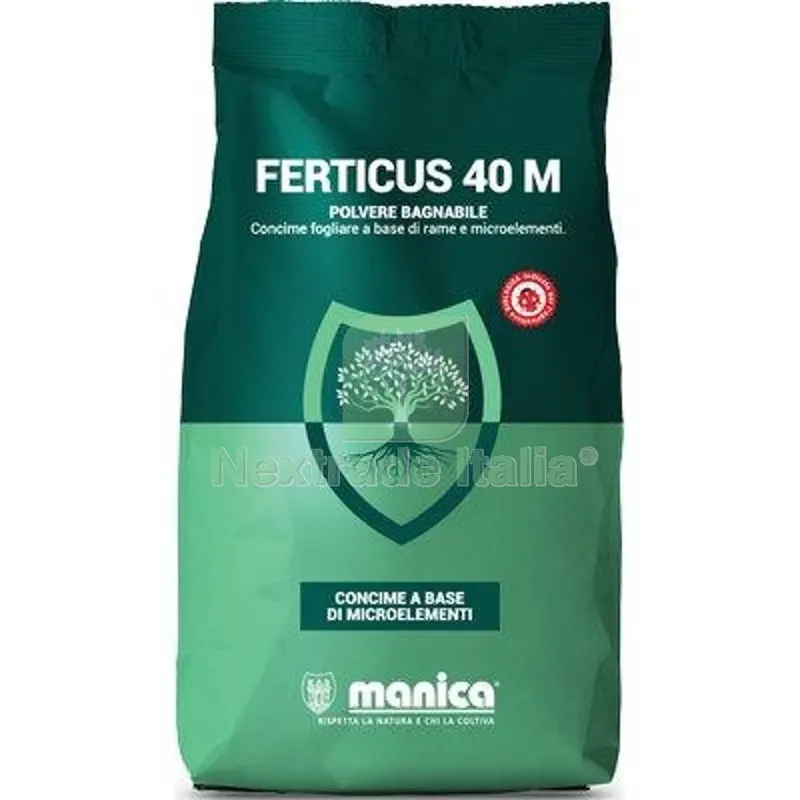 20CF Concime Polvere Ferticus 40 M Manica CF=KG 1 — Protezione piante e sementi — rif. FERX.VIR1798009 20CF Concime Polvere Ferticus 40 M Manica CF=KG 1 — Protezione piante e sementi — rif. FERX.VIR1798009