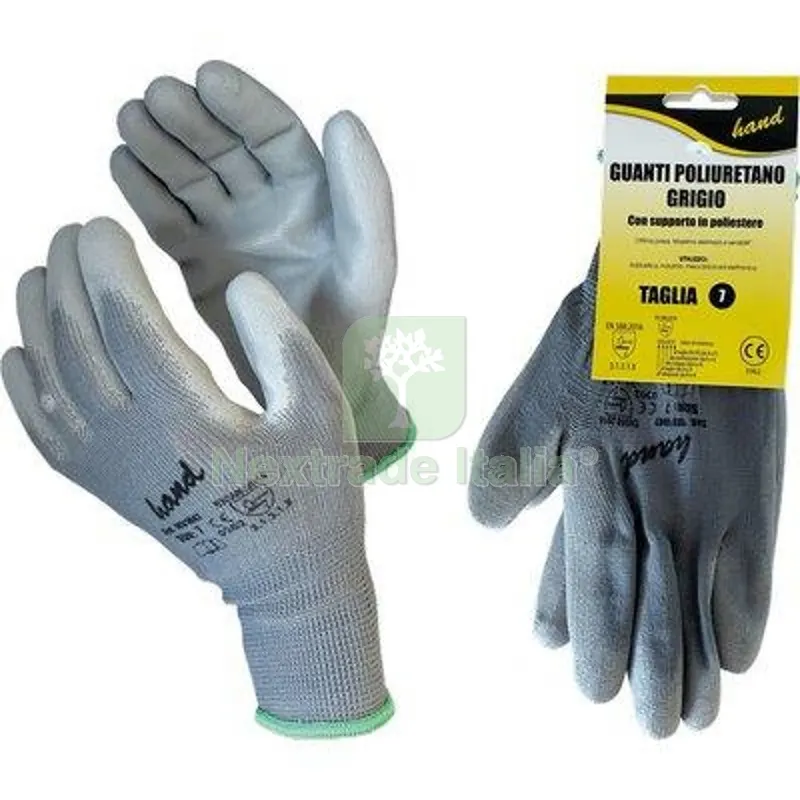 12PAIA Guanto Poliuretano Grigio Workit Maglia Leggera Sintetico Grigio 7 Taglia 7 — Guanti da lavoro — rif. FERX.VIR1831047