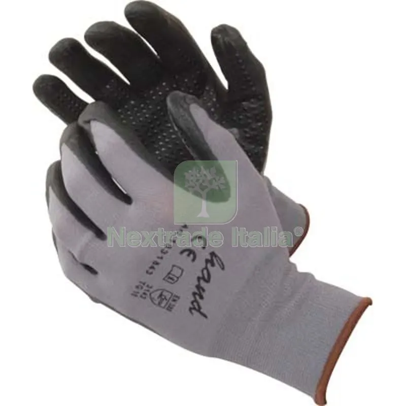 12PAIA Guanto Nitrile Puntinato Nero Workit Maglia Leggera Sintetico Grigio 9 Taglia 9 — Guanti da lavoro — rif. FERX.VIR1831842 12PAIA Guanto Nitrile Puntinato Nero Workit Maglia Leggera Sintetico Grigio 9 Taglia 9 — Guanti da lavoro — rif. FERX.VIR1831842