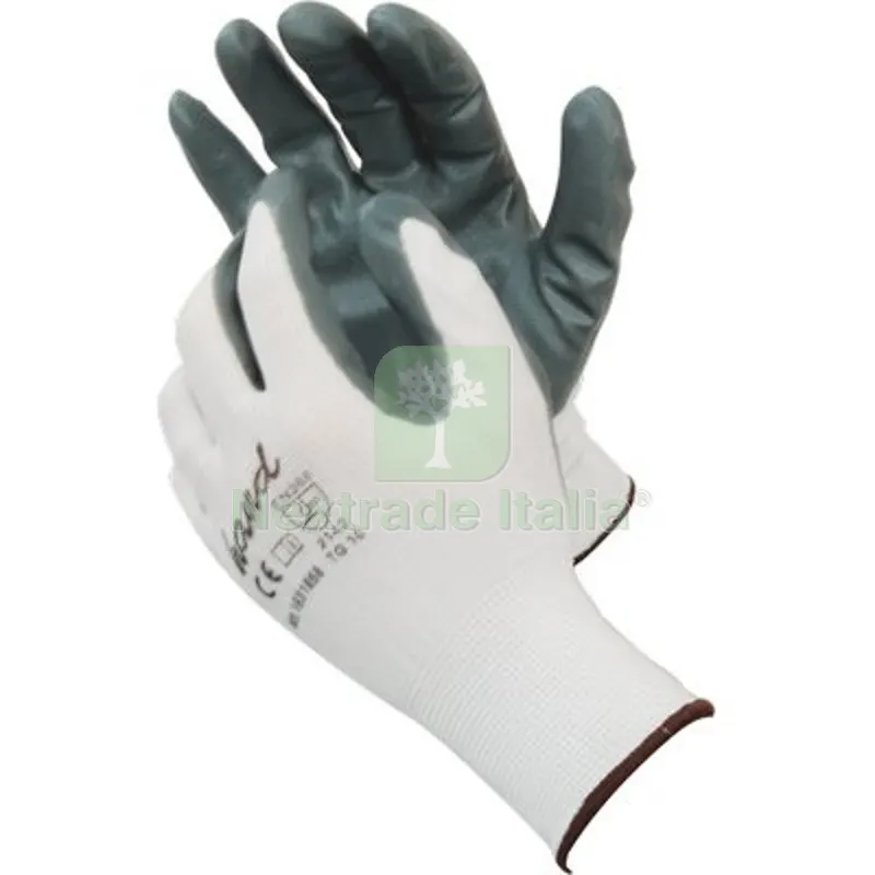 12PAIA Guanto Nitrile Grigio Workit Maglia Leggera Sintetico Bianco 6 Taglia 6 — Guanti da lavoro — rif. FERX.VIR1831851 12PAIA Guanto Nitrile Grigio Workit Maglia Leggera Sintetico Bianco 6 Taglia 6 — Guanti da lavoro — rif. FERX.VIR1831851
