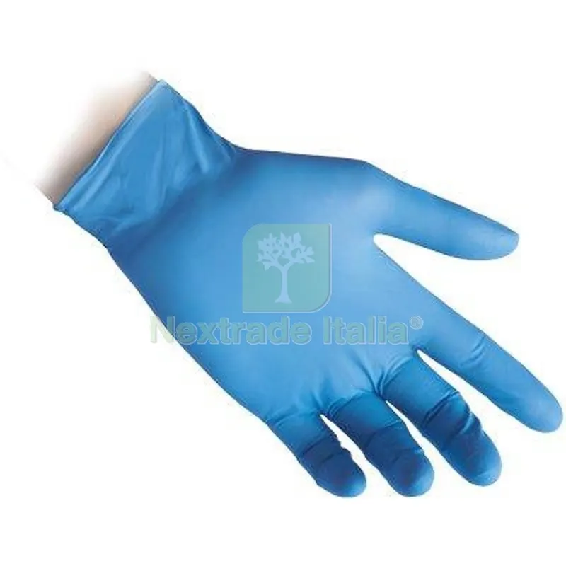 2CF Guanto Nitrile Monouso Blu 70 Reflexx GR 4,9 AQL 1,5 Senza Polvere CF=PZ 100 XL Taglia XL — Guanti da lavoro — rif. FERX.VIR1832004