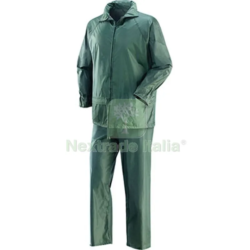 GIACCA + PANTALONE IMPERMEABILE NYLONDRY NIAGARA VERDE M Taglia M — Protezioni corpo — rif. FERX.VIR1833601 GIACCA + PANTALONE IMPERMEABILE NYLONDRY NIAGARA VERDE M Taglia M — Protezioni corpo — rif. FERX.VIR1833601