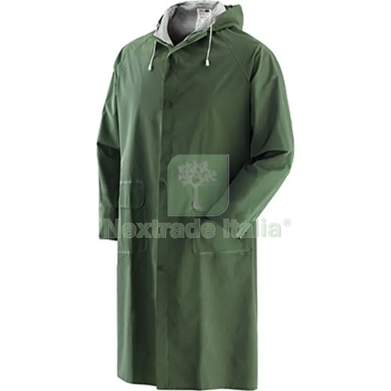 CAPPOTTO IMPERMEABILE PVC PLUVIO VERDE L Taglia L — Antipioggia e impermeabili — rif. FERX.VIR1833632
