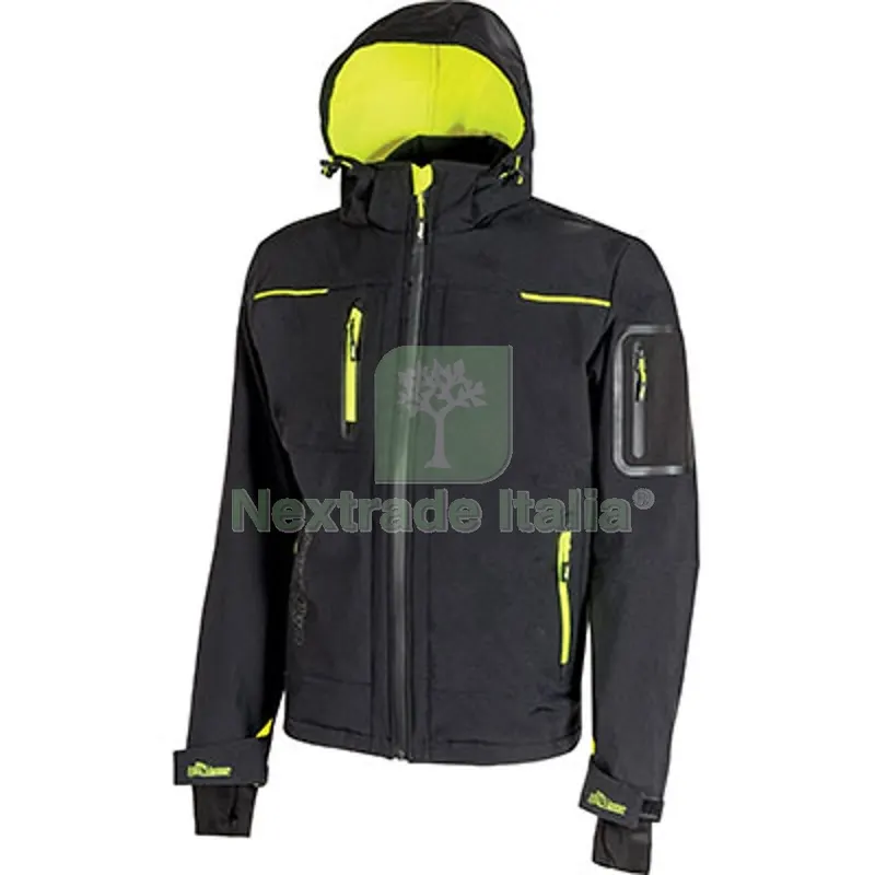 GIUBBOTTO SOFT SHELL SPACE U-POWER BLACK CARBON M Taglia M — Protezioni corpo — rif. FERX.VIR1837734 GIUBBOTTO SOFT SHELL SPACE U-POWER BLACK CARBON M Taglia M — Protezioni corpo — rif. FERX.VIR1837734