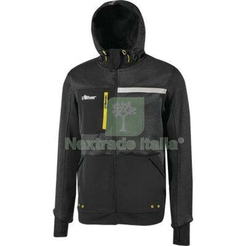 Felpa Full ZIP + Cappuccio Galaxy U-Power Black Carbon XXL — Protezioni corpo — rif. FERX.VIR1837944 Felpa Full ZIP + Cappuccio Galaxy U-Power Black Carbon XXL — Protezioni corpo — rif. FERX.VIR1837944