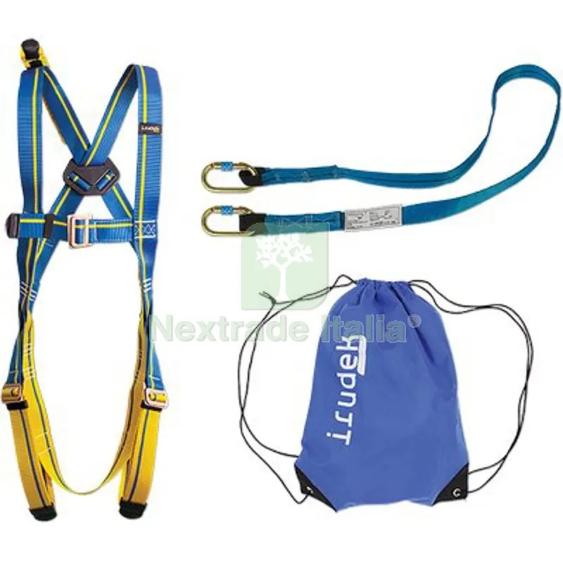 KIT ANTICADUTA HIMALAYA ECO IRUDEK + BORSA CUSTODIA — Calzature antinfortunistiche — rif. FERX.VIR1850056 KIT ANTICADUTA HIMALAYA ECO IRUDEK + BORSA CUSTODIA — Calzature antinfortunistiche — rif. FERX.VIR1850056