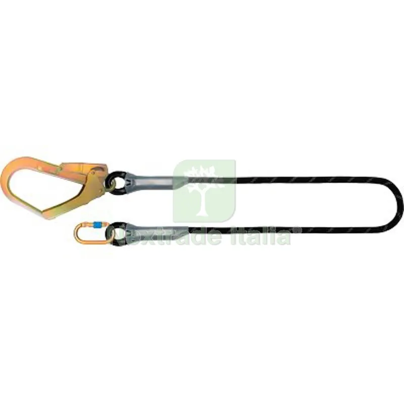 CINGHIA ANTICADUTA NEXION 150 IRUDEK MOSCHETTONE A LEVA MT 1,8 — Ganci, moschettoni e anelli — rif. FERX.VIR1850062