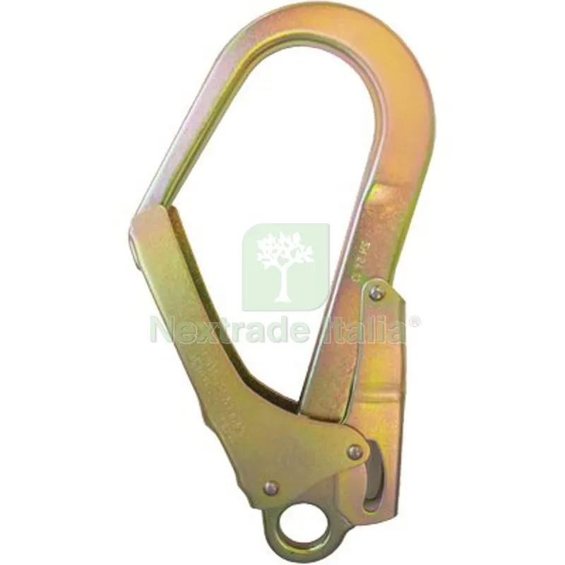 MOSCHETTONE A LEVA ANTICADUTA 39 IRUDEK APERTURA MM 50 — Ganci, moschettoni e anelli — rif. FERX.VIR1850073
