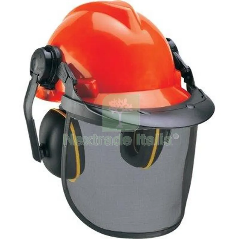 VISIERA RETE METALLO + ELMETTO + CUFFIA EINHELL H.CM 19 — Protezioni corpo — rif. FERX.VIR1851009 VISIERA RETE METALLO + ELMETTO + CUFFIA EINHELL H.CM 19 — Protezioni corpo — rif. FERX.VIR1851009