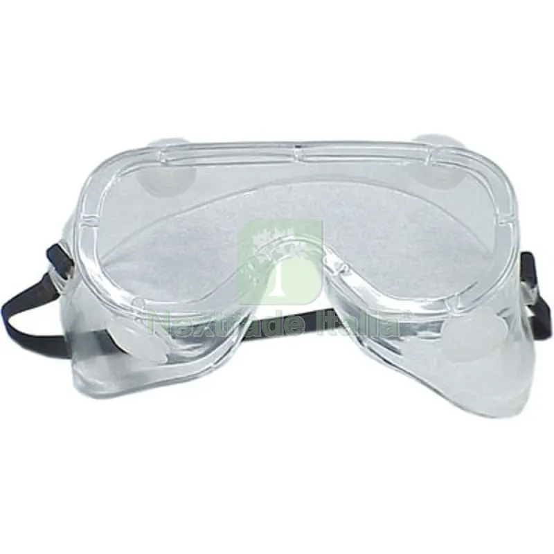 6PZ OCCHIALE SICUREZZA A MASCHERA EVO PC/PVC LENTE TRASPARENTE — Misurazione e taglio manuale — rif. FERX.VIR1855403