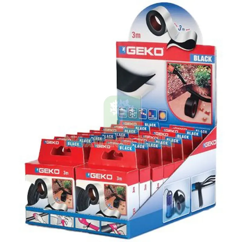 4PZ Nastro Autoagglomerante Geko Black Nero MM 25 ML 3 SP MM 0,75 L MT 3 — Cavi e fili — rif. FERX.VIR1860540
