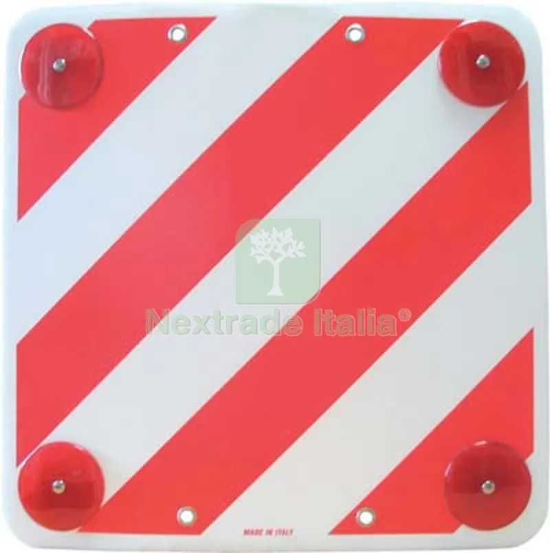 5PZ Targa Segnaletica PP Carichi Sporgenti CM 50X50 — Utensili e segnaletica — rif. FERX.VIR1860845 5PZ Targa Segnaletica PP Carichi Sporgenti CM 50X50 — Utensili e segnaletica — rif. FERX.VIR1860845