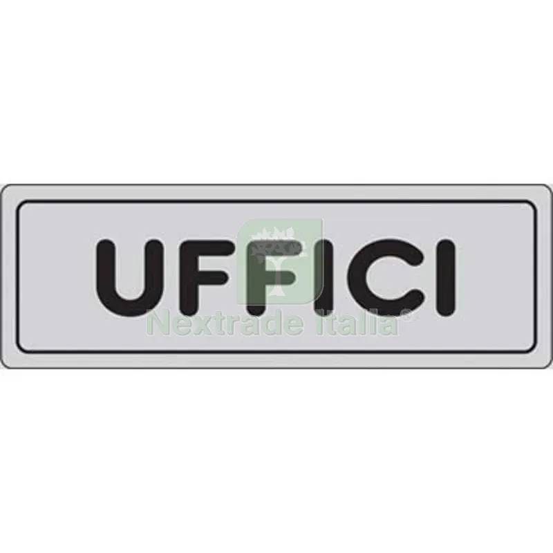 10PZ TARGA SEGNALETICA ADESIVA UFFICI VINILE CM 15X5 — Segnaletica e cartelli cantiere — rif. FERX.VIR1860903 10PZ TARGA SEGNALETICA ADESIVA UFFICI VINILE CM 15X5 — Segnaletica e cartelli cantiere — rif. FERX.VIR1860903