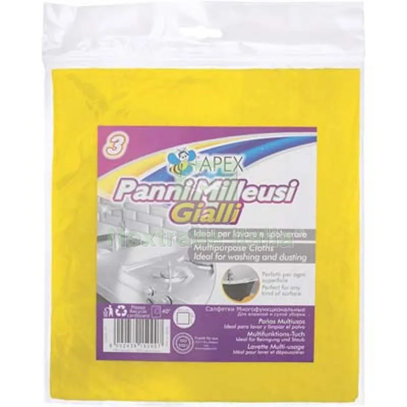 20CF PANNO MULTIUSO APEX CM 40X38 CF=PZ 3 CM 38x40 — Guanti da lavoro — rif. FERX.VIR2109305