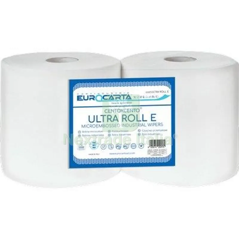 CARTA ASCIUGAMANI A ROTOLO ULTRA ROLL GOFFRATA VELI 2 CF=PZ 2 — Guanti da lavoro — rif. FERX.VIR2109813