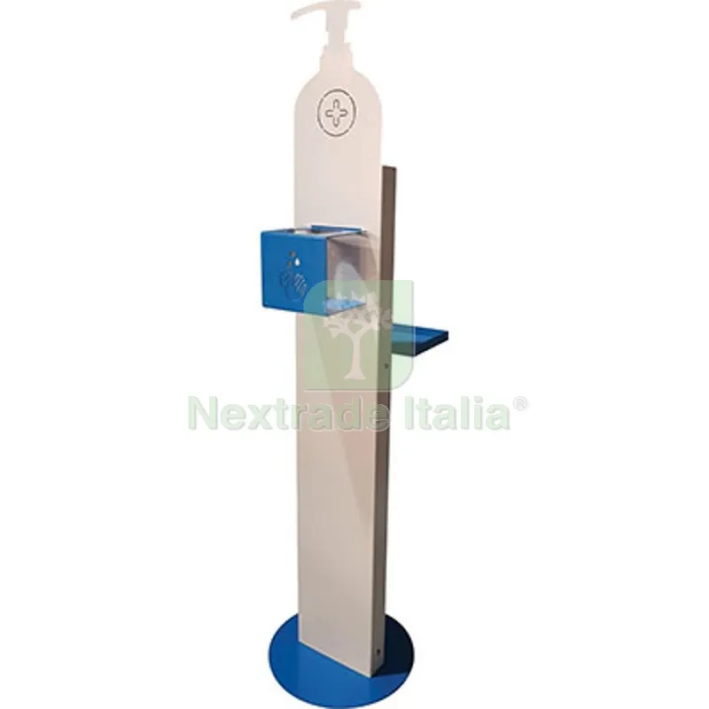 Piantana Porta Igienizzante Mani Eccelsa ACC Vern D.MM 290 H.CM 123 — Guanti da lavoro — rif. FERX.VIR2109829