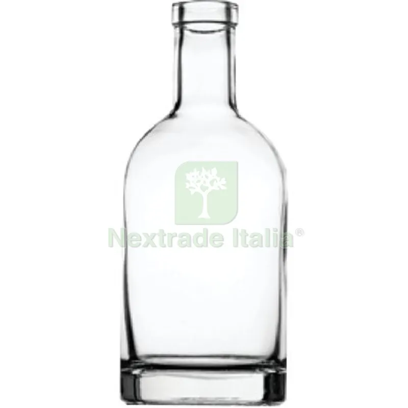 30PZ Bottiglia Distillati Oblo Vetro Trasp LT 0,20 — Attrezzi da giardino — rif. FERX.VIR2132637