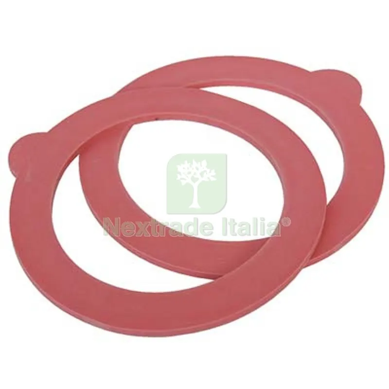 50PZ Guarnizione x Vaso Vetro Ermetico Gomma H.MM 3 — Guarnizioni e tenute — rif. FERX.VIR2140703