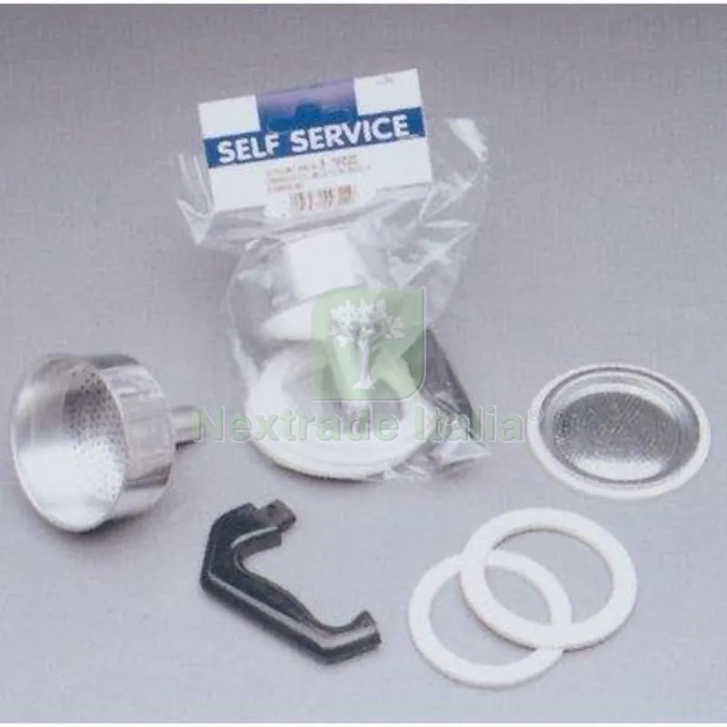 5CF Imbuto + Filtro + Manico Moka Tazze 6 Imbuto + Filtro + Manico — Casalinghi e organizzazione — rif. FERX.VIR2140854 5CF Imbuto + Filtro + Manico Moka Tazze 6 Imbuto + Filtro + Manico — Casalinghi e organizzazione — rif. FERX.VIR2140854