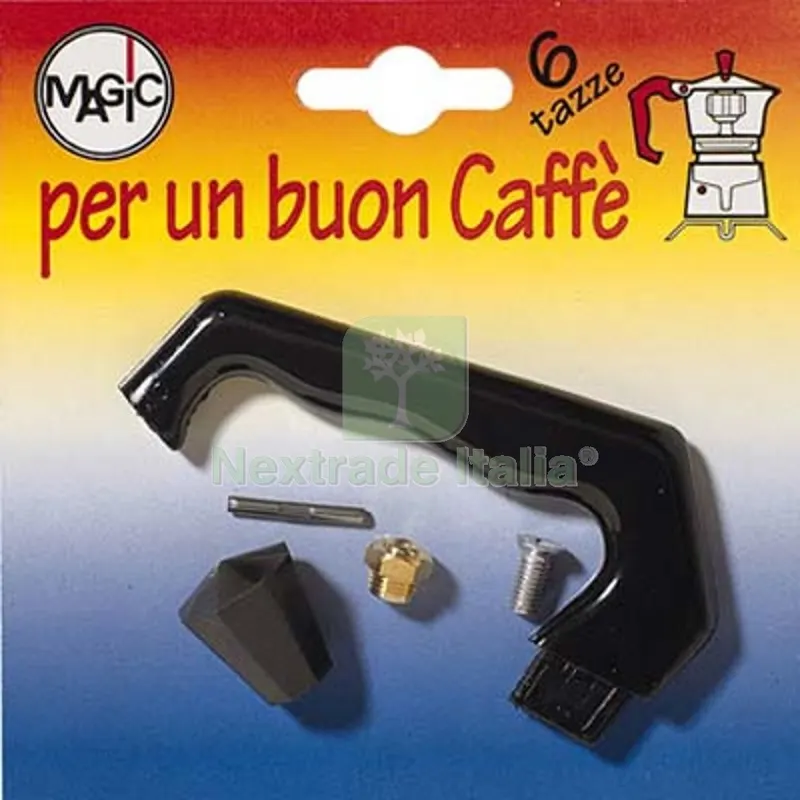12CF MANICO + POMOLO + VALVOLA MOKA TAZZE 6 — Rubinetti e valvole — rif. FERX.VIR2140883 12CF MANICO + POMOLO + VALVOLA MOKA TAZZE 6 — Rubinetti e valvole — rif. FERX.VIR2140883