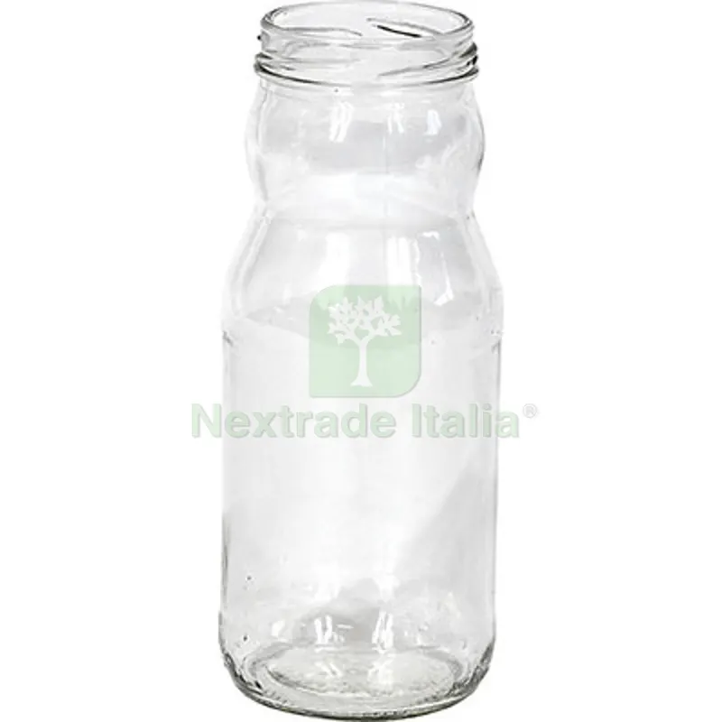 24PZ Bottiglia Yoga Vetro Twist MM 53 ML 446 — Casalinghi e organizzazione — rif. FERX.VIR2143013 24PZ Bottiglia Yoga Vetro Twist MM 53 ML 446 — Casalinghi e organizzazione — rif. FERX.VIR2143013