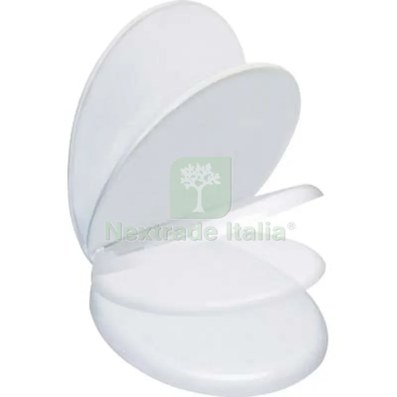 5PZ SEDILE WC SLOW CLOSE DOMUS MDF BIANCO CM 47,5x37,5 — Sanitari e ceramiche — rif. FERX.VIR2150327