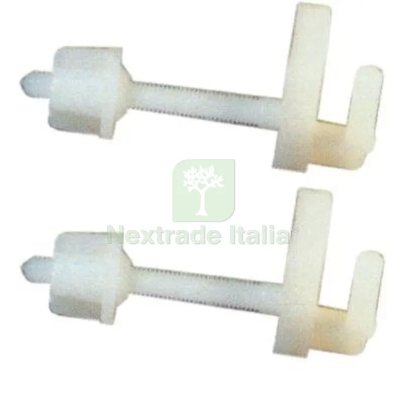 25CF Cerniere Sedile WC Nylon Bianco CF=PZ 2 — Sanitari e ceramiche — rif. FERX.VIR2150335