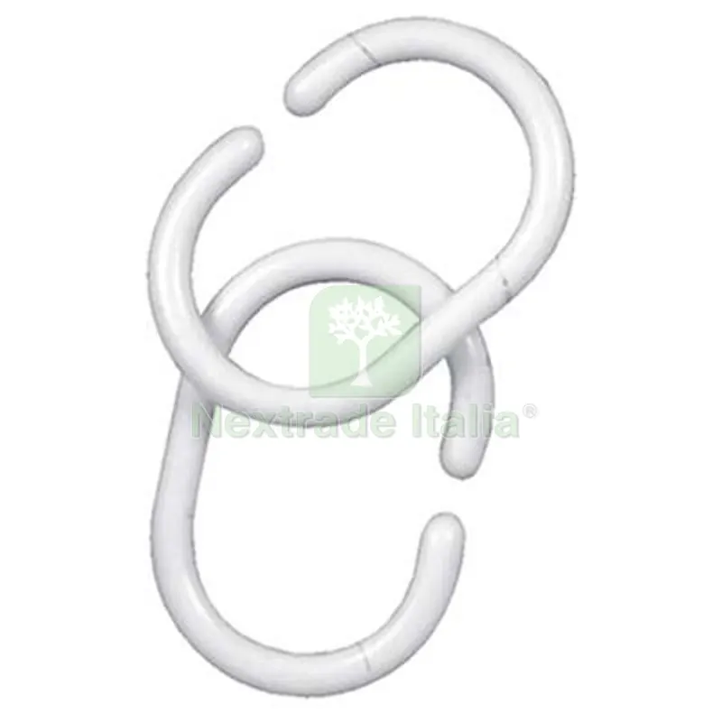 6CF ANELLO ABS X TENDA DOCCIA BIANCO X TUBO MM 25 CF=PZ 12 — Tubi e raccordi — rif. FERX.VIR2150919