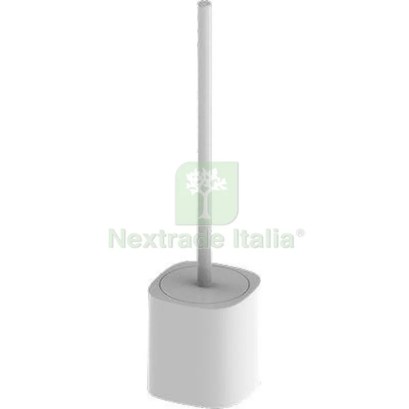 2PZ Portascopino XS Saniplast PPL Bianco CM 11X11X42 — Accessori bagno — rif. FERX.VIR2151027