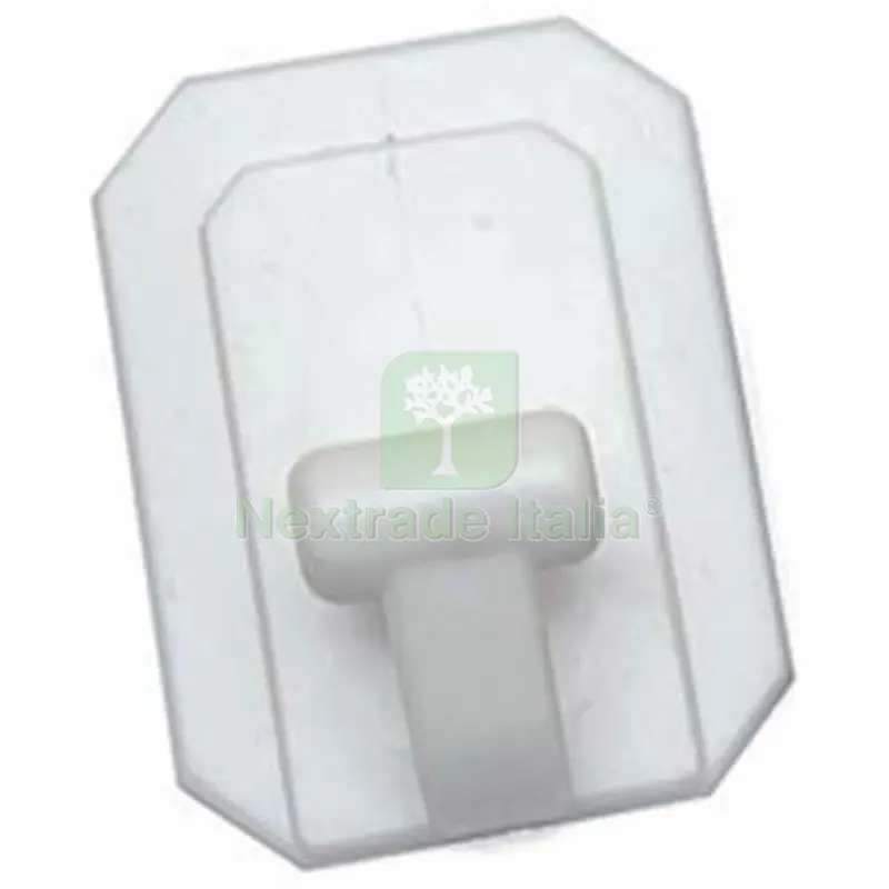 Gancio Adesivo Plastica Bianco CF=PZ 25 Colore Bianco — Accessori bagno — rif. FERX.VIR2190087 Gancio Adesivo Plastica Bianco CF=PZ 25 Colore Bianco — Accessori bagno — rif. FERX.VIR2190087