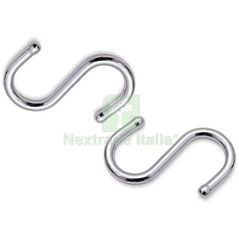 12CF GANCIO S PRONTY ZAMA CROMATO CF=PZ 2 MM 52 Fin Cromata — Ferramenta porte e finestre — rif. FERX.VIR2190095 12CF GANCIO S PRONTY ZAMA CROMATO CF=PZ 2 MM 52 Fin Cromata — Ferramenta porte e finestre — rif. FERX.VIR2190095