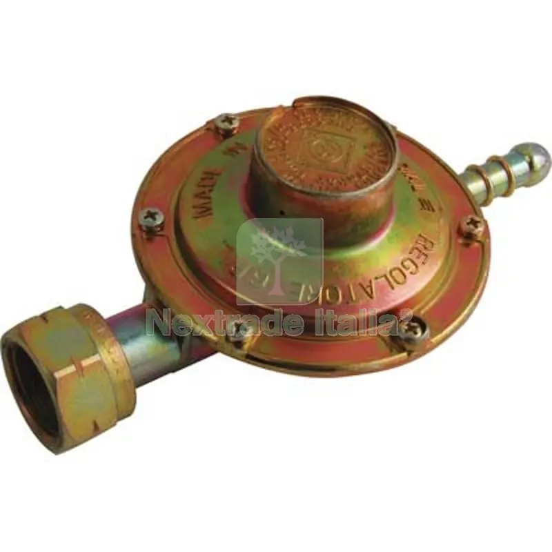 5PZ REGOLATORE GAS GPL BP TARATURA FISSA KG/H 1 MBAR 29/37 Ø Mm 10 — Tubi e raccordi — rif. FERX.VIR2233102 5PZ REGOLATORE GAS GPL BP TARATURA FISSA KG/H 1 MBAR 29/37 Ø Mm 10 — Tubi e raccordi — rif. FERX.VIR2233102
