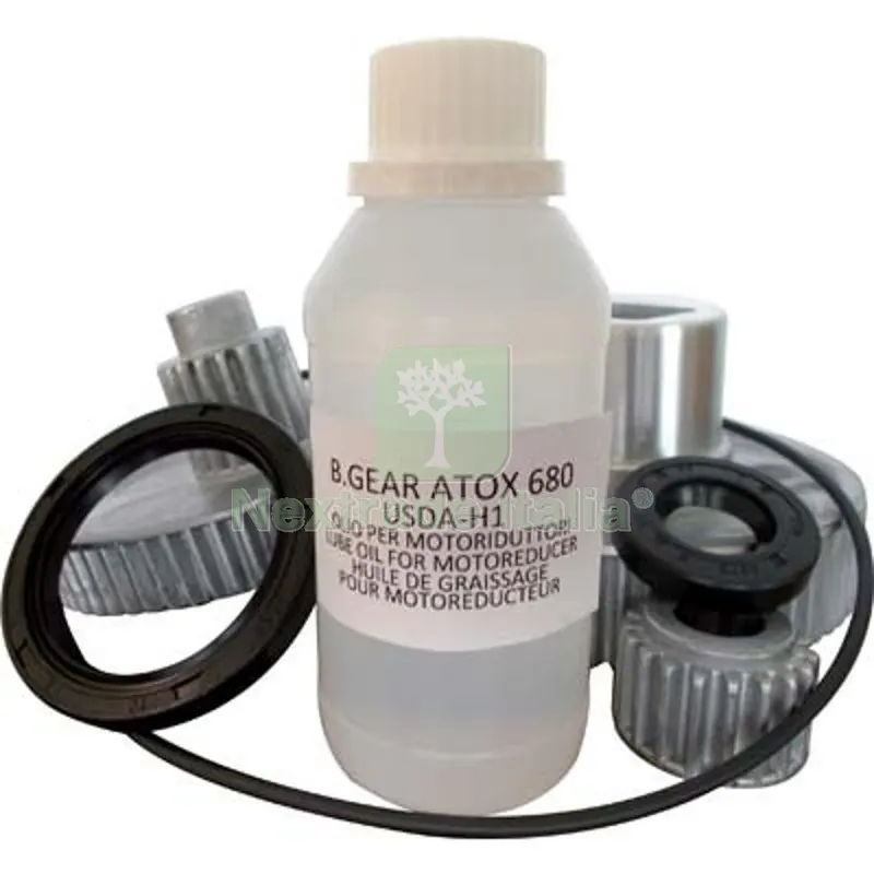 KIT RICAMBIO MOTORIDUTTORE 1004 REBER OLIO + PARAOLIO INT/EST + GUARN + SERIE INGRANAGGI — Punte, frese e dischi — rif. FERX.VIR2236247