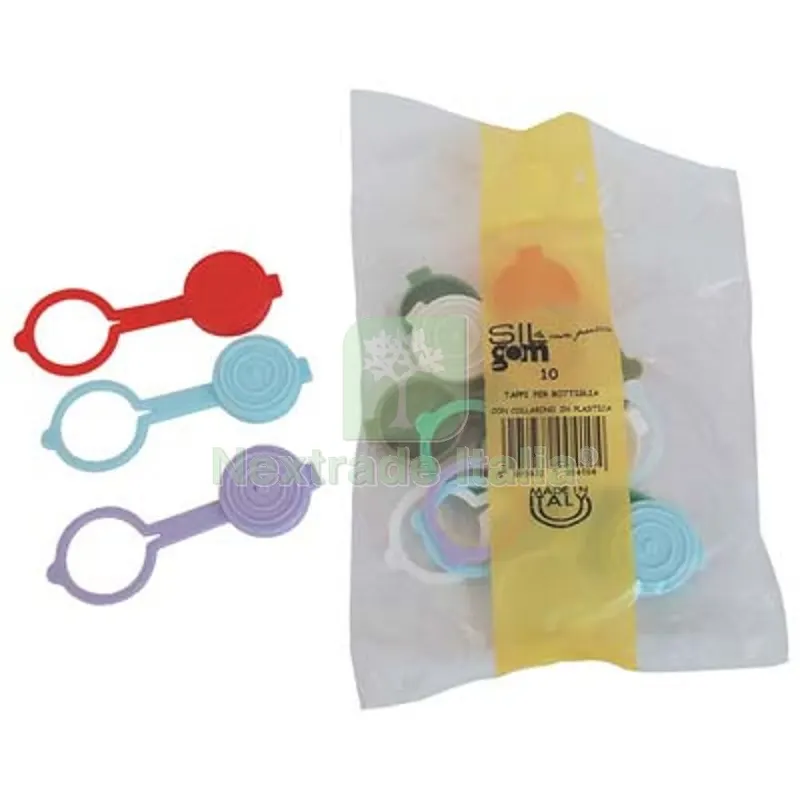 15CF Tappo PVC + Anello x Bottiglia LT 1 CF=PZ 10 — Casalinghi e organizzazione — rif. FERX.VIR2238904