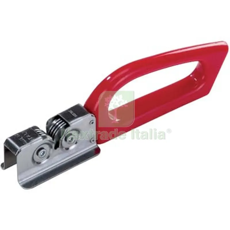 2PZ AFFILA COLTELLO A DISCHI RIGAMONTI ACCIAIO INOX/CARBONITRURATO — Cucina e coltelleria — rif. FERX.VIR2250040