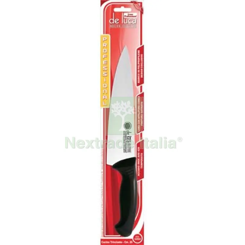 2PZ COLTELLO CUCINA PROFESSIONAL DE LUCA MANICO PLT/INOX CM 20 S MM 3 — Cucina e coltelleria — rif. FERX.VIR2250121