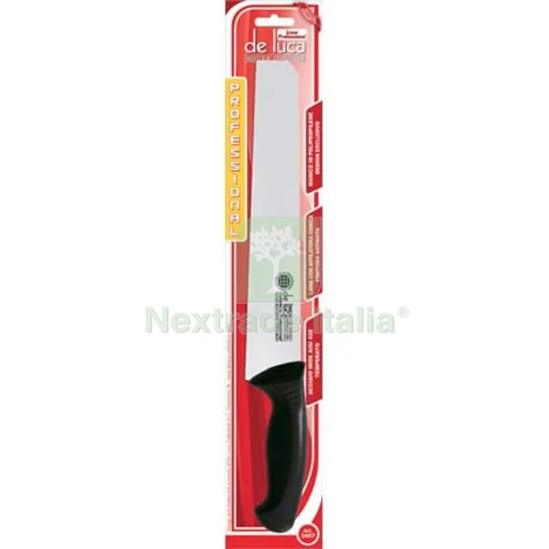 2PZ Coltello Salumi Professional DE Luca Manico PLT/Inox CM 26 S MM 3 — Cucina e coltelleria — rif. FERX.VIR2250125