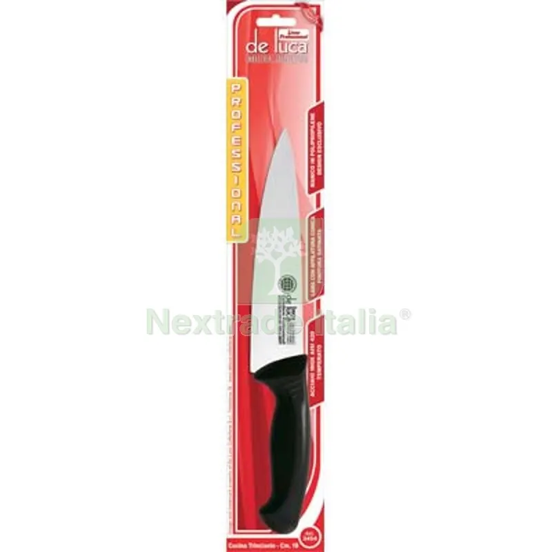2PZ COLTELLO CUCINA PROFESSIONAL DE LUCA MANICO PLT/INOX CM 18 S MM 2 — Cucina e coltelleria — rif. FERX.VIR2250127