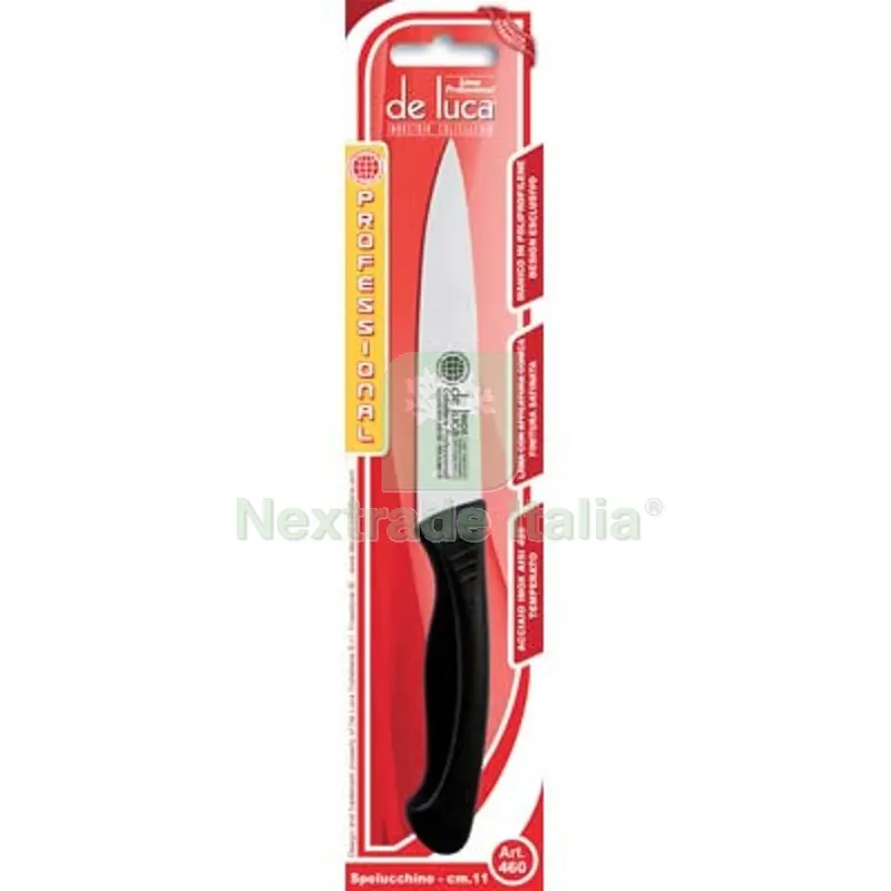 6PZ COLTELLO SPELUCCHINO PROFESSIONAL DE LUCA MANICO PLT/INOX CM 11 S MM 1,5 — Cucina e coltelleria — rif. FERX.VIR2250225 6PZ COLTELLO SPELUCCHINO PROFESSIONAL DE LUCA MANICO PLT/INOX CM 11 S MM 1,5 — Cucina e coltelleria — rif. FERX.VIR2250225