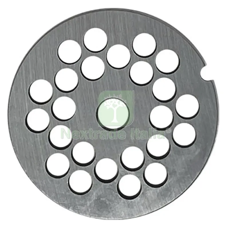 PIASTRA X TRITACARNE ELETTRICO REBER N° 12 FORO 8 DIAMETRO FORO MM 8 — Cucina e coltelleria — rif. FERX.VIR2257108 PIASTRA X TRITACARNE ELETTRICO REBER N° 12 FORO 8 DIAMETRO FORO MM 8 — Cucina e coltelleria — rif. FERX.VIR2257108