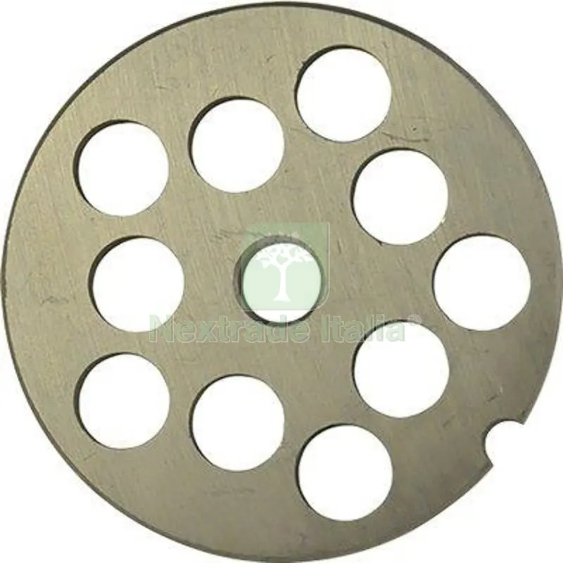 PIASTRA X TRITACARNE ELETTRICO REBER N° 12 FORO 12 DIAMETRO FORO MM 12 — Cucina e coltelleria — rif. FERX.VIR2257112