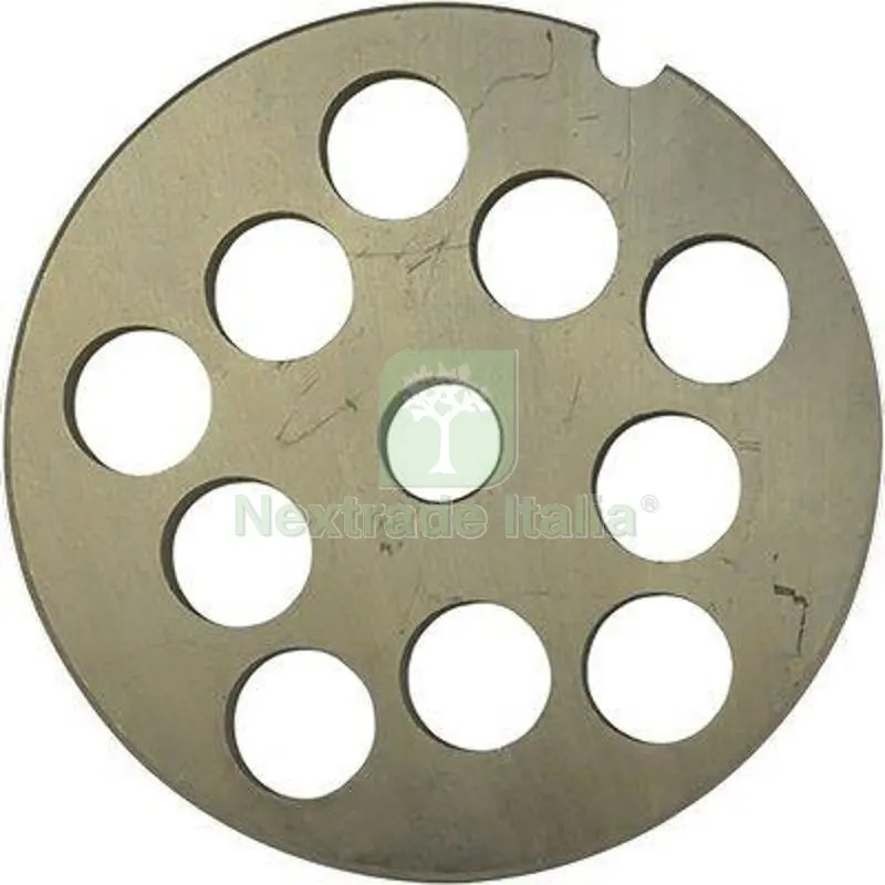 PIASTRA X TRITACARNE ELETTRICO INOX REBER N° 20/22 FORO 14 DIAMETRO FORO MM 14 — Cucina e coltelleria — rif. FERX.VIR2257145