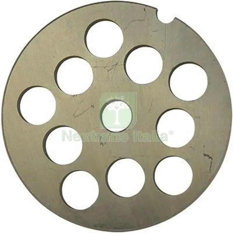PIASTRA X TRITACARNE ELETTRICO REBER N° 22 FORO 10 DIAMETRO FORO MM 10 — Cucina e coltelleria — rif. FERX.VIR2257210