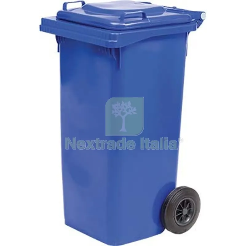 Bidone Immondizia Green 240 + Ruote ICS Azzurro LT 240 CM 72X58 H.CM 106 Colore Azzurro — Casalinghi e organizzazione — rif. FERX.VIR2310309