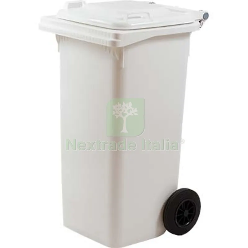 Bidone Immondizia Green 240 + Ruote ICS Bianco LT 240 CM 72X58 H.CM 106 Colore Bianco — Casalinghi e organizzazione — rif. FERX.VIR2310313 Bidone Immondizia Green 240 + Ruote ICS Bianco LT 240 CM 72X58 H.CM 106 Colore Bianco — Casalinghi e organizzazione — rif. FERX.VIR2310313