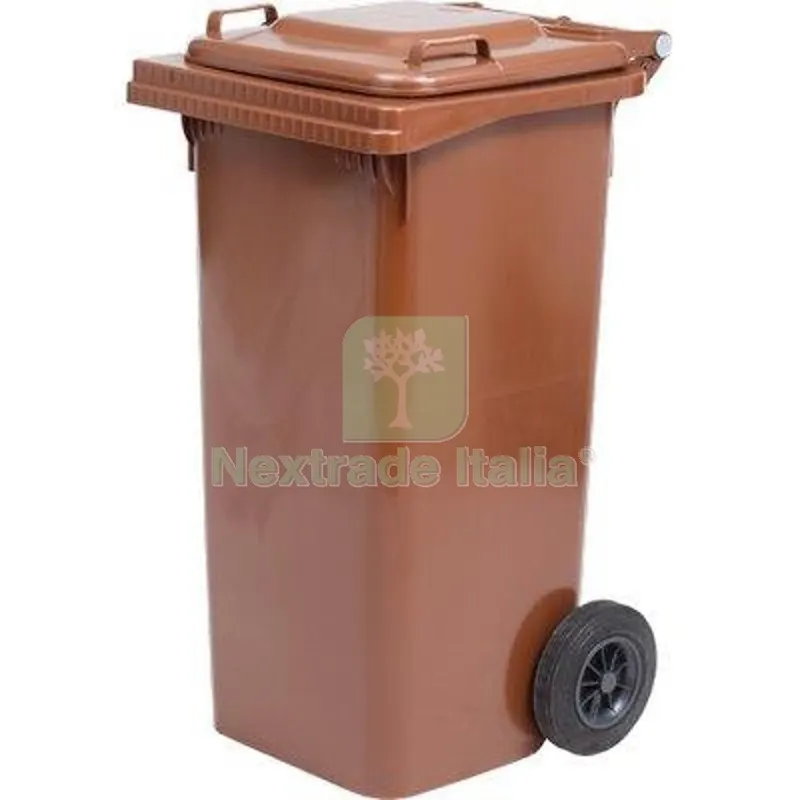 Bidone Immondizia Green 240 + Ruote ICS Marrone LT 240 CM 72X58 H.CM 106 Colore Marrone — Casalinghi e organizzazione — rif. FERX.VIR2310318 Bidone Immondizia Green 240 + Ruote ICS Marrone LT 240 CM 72X58 H.CM 106 Colore Marrone — Casalinghi e organizzazione — rif. FERX.VIR2310318