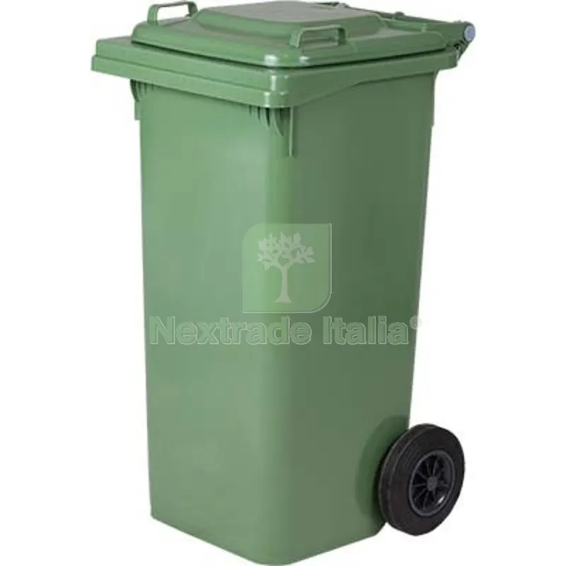 Bidone Immondizia Green 240 + Ruote ICS Verde LT 240 CM 72X58 H.CM 106 Colore Verde — Casalinghi e organizzazione — rif. FERX.VIR2310319 Bidone Immondizia Green 240 + Ruote ICS Verde LT 240 CM 72X58 H.CM 106 Colore Verde — Casalinghi e organizzazione — rif. FERX.VIR2310319