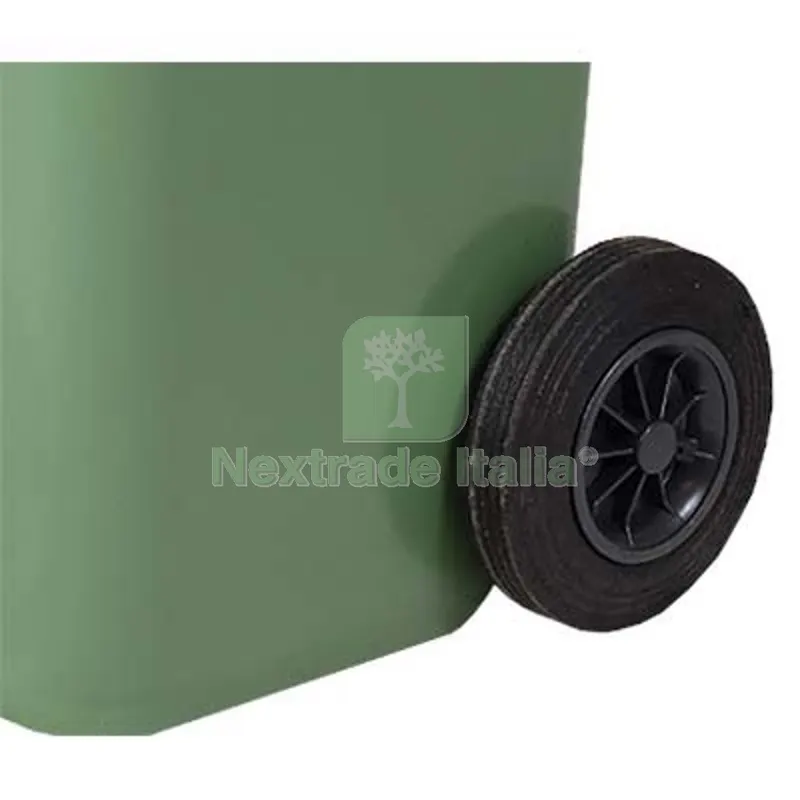 2PZ Ruota Bidone Immondizia Green 120 e 240 ICS Ricambio Ruota — Casalinghi e organizzazione — rif. FERX.VIR2310332