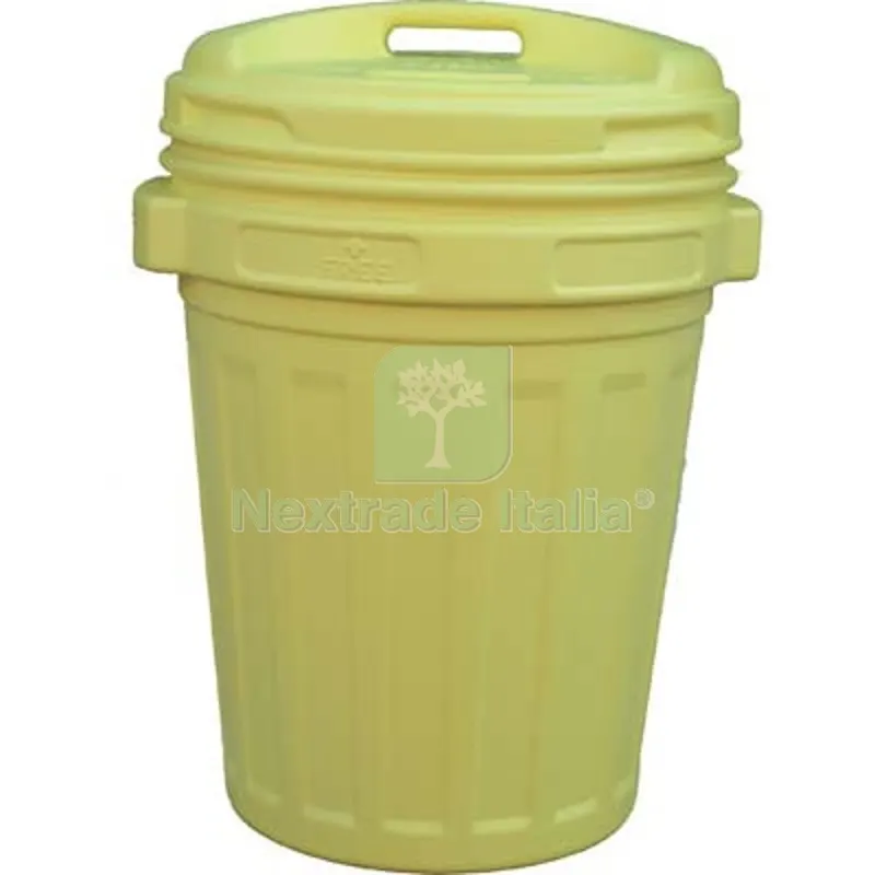 Bidone Immondizia + Coperchio a Vite Giallo LT 70 CM 45 H.CM 62 CM 45x62 Colore Giallo — Casalinghi e organizzazione — rif. FERX.VIR2310341 Bidone Immondizia + Coperchio a Vite Giallo LT 70 CM 45 H.CM 62 CM 45x62 Colore Giallo — Casalinghi e organizzazione — rif. FERX.VIR2310341